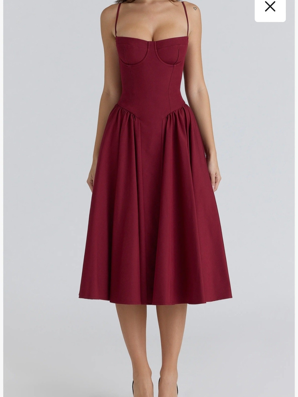 Samaria Corset Cocktail Dress